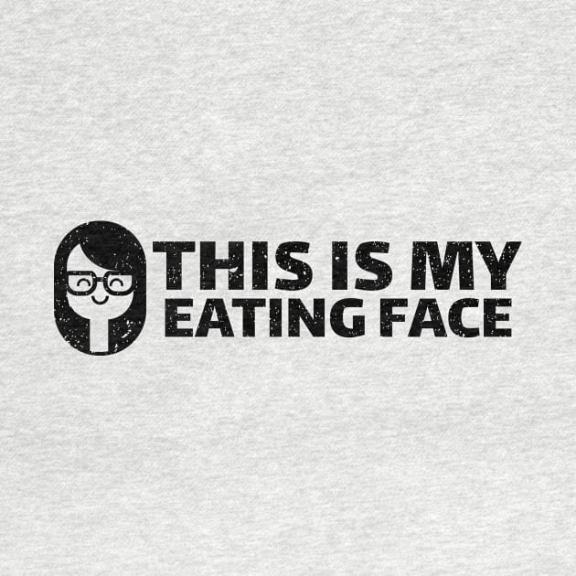 EATING FACE by CANVAZSHOP